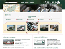 Tablet Screenshot of hoedlmayr.hu